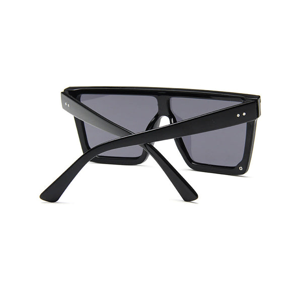 Futuristic HD Visual UV Protect Oversized Square Shield Visor Sunglasses