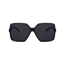 Trendy Tinted HD Visual UV Protect Waterproof Oversized Square Sunglasses