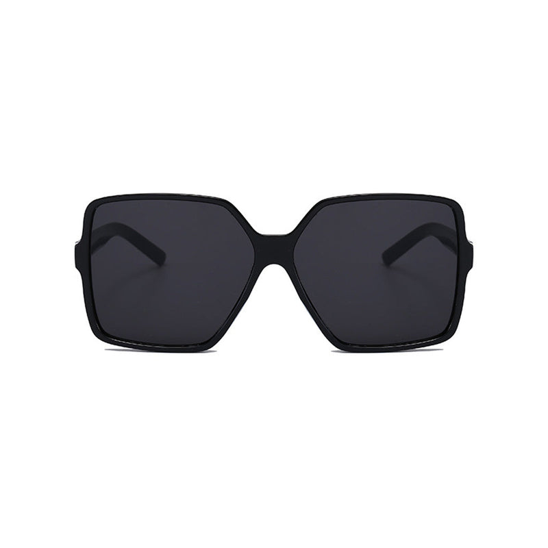 Trendy Tinted HD Visual UV Protect Waterproof Oversized Square Sunglasses